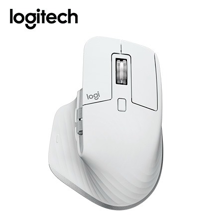 MOUSE LOGITECH MX MASTER 3S WIRELESS 8K USB-C PALE GREY (910-006562)