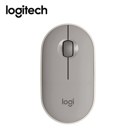 MOUSE LOGITECH PEBBLE M350 SILENT WIRELESS/BLUETOOTH ALMOND MILK (910-006658)