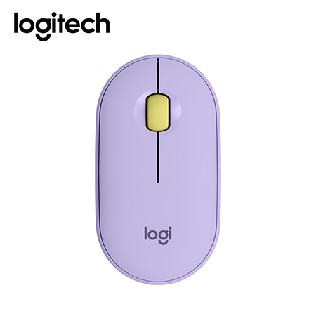 MOUSE LOGITECH PEBBLE M350 SILENT WIRELESS/BLUETOOTH LAVENDER (910-006659)