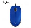 MOUSE LOGITECH M110 SILENT OPTICO USB BLUE (910-006662)