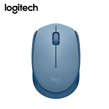 MOUSE LOGITECH M170 WIRELESS BLUE GRAY (910-006863)