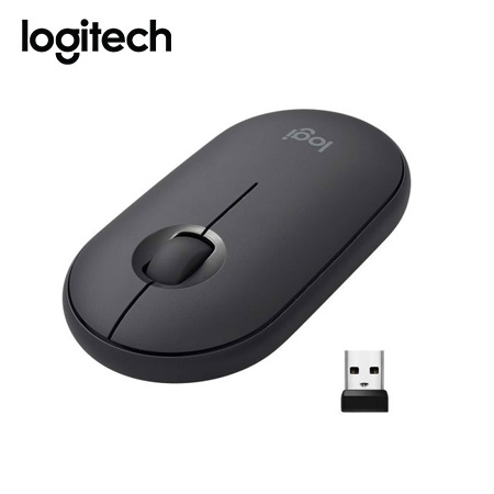 MOUSE LOGITECH PEBBLE 2 M350S BLUETOOTH/WIRELESS GRAPHITE (910-007049)