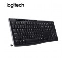 TECLADO LOGITECH K270 WIRELESS UNIFYING USB SP BLACK (920-004426)