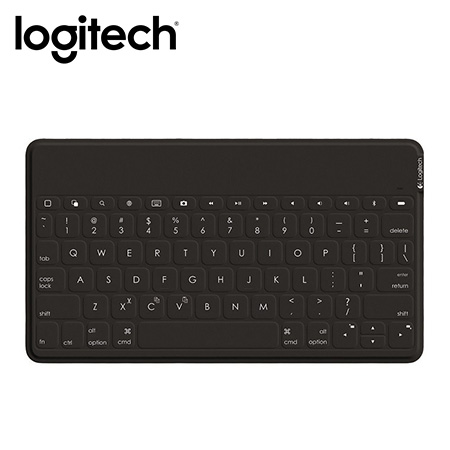 TECLADO LOGITECH KEYS-TO-GO + STAND P/IPAD/APPLE TV BLUETOOTH BLACK (PN 920-006701)