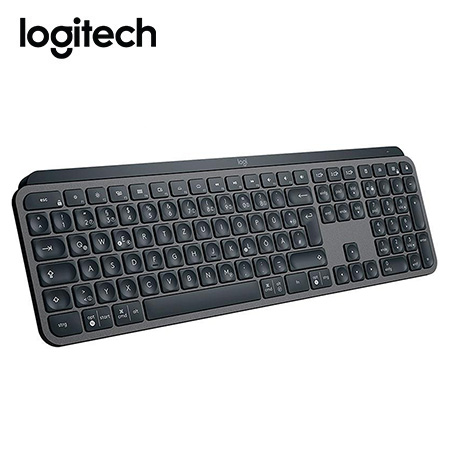 TECLADO LOGITECH MX KEYS ADVANCED ILLUMINATED WIRELESS BLACK SP (PN 920-009296)