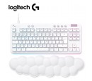 TECLADO LOGITECH G713 TKL MECHANICAL TACTILE RGB W/PALM REST WHITE (920-010413) AURORA COLLECTION