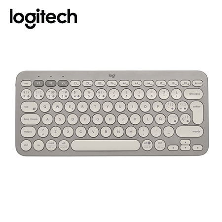 TECLADO LOGITECH K380 MULTI-DEVICE BLUETOOTH ALMOND MILK (920-011149)