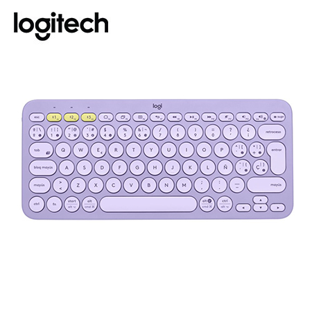 TECLADO LOGITECH K380 MULTI-DEVICE BLUETOOTH LAVENDER (920-011150)