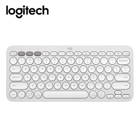 TECLADO LOGITECH PEBBLE 2 K380S BLUETOOTH/WIRELESS SP WHITE (920-011784)