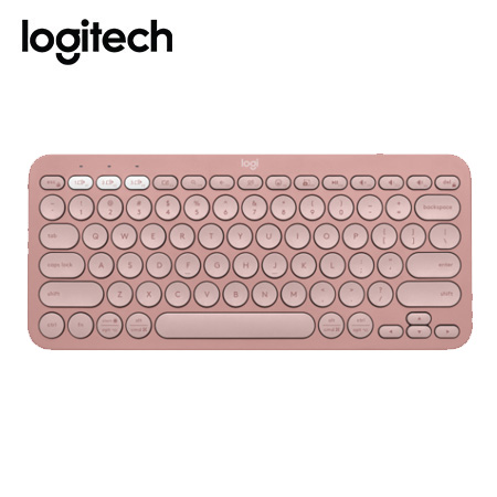 TECLADO LOGITECH PEBBLE 2 K380S BLUETOOTH/WIRELESS SP ROSE (920-011785)