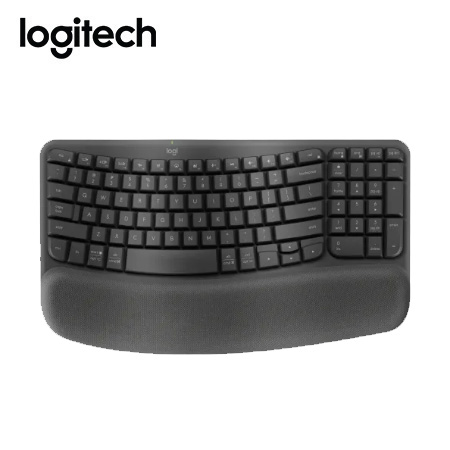 TECLADO LOGITECH ERGO WAVE WIRELESS BOLT/ BT / SP GRAPHITE (920-012278)