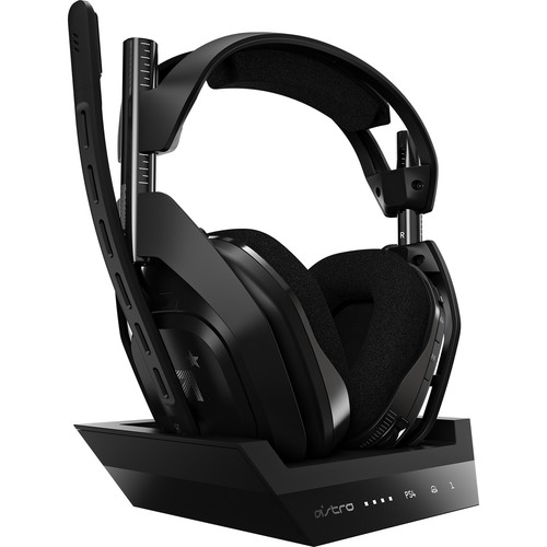 AUDIFONO C/MICROF. ASTRO A50 WIRELESS + BASE PS4 BLACK (939-001673)