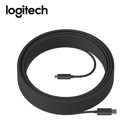 CABLE LOGITECH B2B 25M STRONG USB SUPERSPEED BLACK (939-001802)