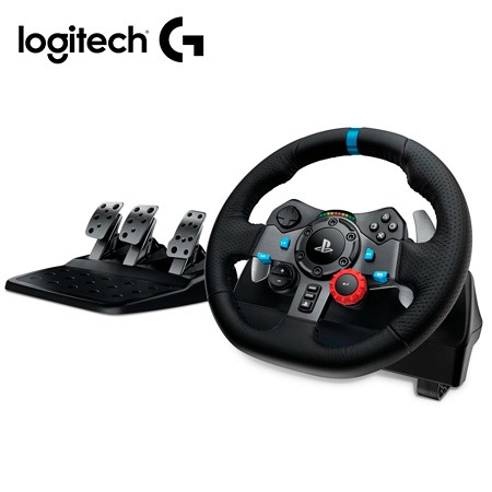 TIMON C/PEDAL LOGITECH G29 RACING WHEEL PS4/PS3/PC USB BLACK USA (941-000110)