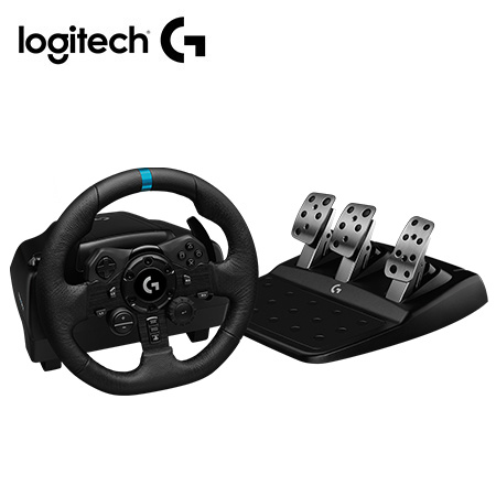 TIMON C/PEDAL LOGITECH G923 RACING WHEEL PARA PC/XB USB (941-000156) TRUEFORCE BLACK