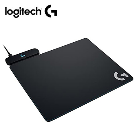 PAD MOUSE LOGITECH POWERPLAY WIRELESS CHARGER LIGHTSPEED RGB (943-000109)