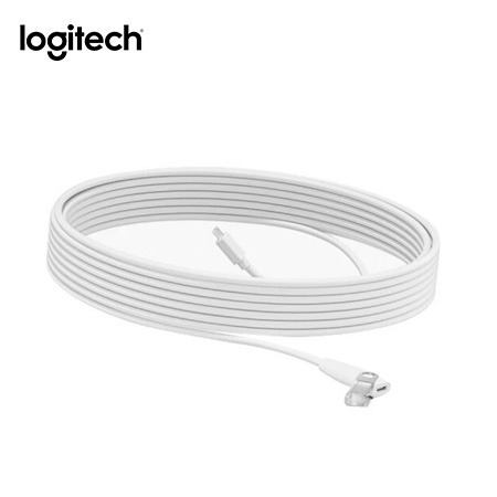 CABLE DE EXTENSION LOGITECH B2B P/RALLY MIC POD 10M WHITE (952-000047)