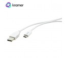 CABLE KRAMER CUSB/CA6 USB 2.0 USBC(M) A USBA(M) 6FT - 1.8M WHITE (96-02357206)
