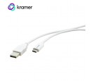 CABLE KRAMER CUSB/CA6 USB 2.0 USBC(M) A USBA(M) 6FT - 1.8M WHITE (96-02357206)