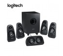 PARLANTE LOGITECH Z506 5.1 150W 220V PC/MAC/IPOD/TV/DVD/PS3/XBOX 360/WII BLACK (PN 980-000666)