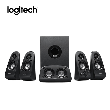 PARLANTE LOGITECH Z506 5.1 150W 220V PC/MAC/IPOD/TV/DVD/PS3/XBOX 360/WII BLACK (PN 980-000666)