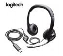 AUDIFONO C/MICROF. LOGITECH H390 USB NOISE CANCELLING BLACK (981-000014)