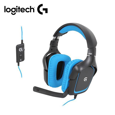 AUDIFONO C/MICROF. LOGITECH G430 USB BLACK US (981-000536)