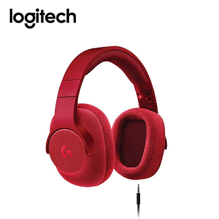 AUDIFONO C/MICROF. LOGITECH G433 7.1 RED (981-000651)