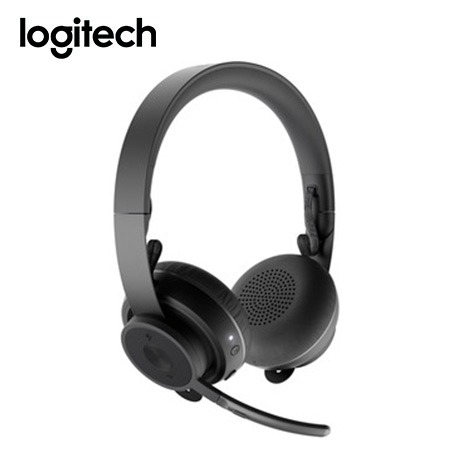 AUDIFONO C/MICROF. LOGITECH B2B MSFT ZONE WIRELESS/BLUETOOTH TEAMS BLACK (981-000853)*