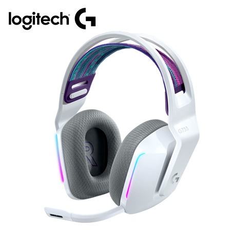 AUDIFONO C/MICROF. LOGITECH G733 LIGHTSPEED WHITE (981-000882)*