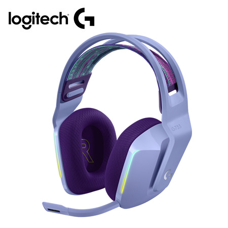 AUDIFONO C/MICROF. LOGITECH G733 LIGHTSPEED LILAC (981-000889)