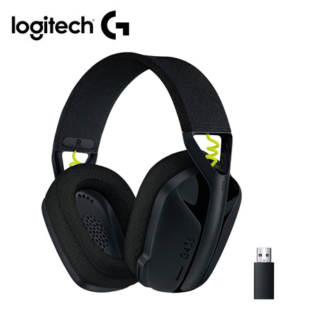 AUDIFONO C/MICROF. LOGITECH G435 BT / LIGHTSPEED BLACK (981-001049)