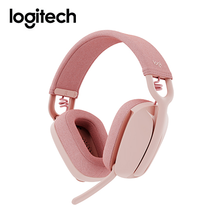 981-001223) HEADSET LOGITECH ZONE VIBE 100 BLUETOOTH ROSADO - Compubetel