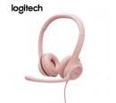 AUDIFONO C/MICROF. LOGITECH H390 USB NOISE CANCELLING ROSE (981-001280)