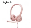 AUDIFONO C/MICROF. LOGITECH H390 USB NOISE CANCELLING ROSE (981-001280)-P2
