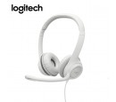 AUDIFONO C/MICROF. LOGITECH H390 USB NOISE CANCELLING WHITE (981-001285)