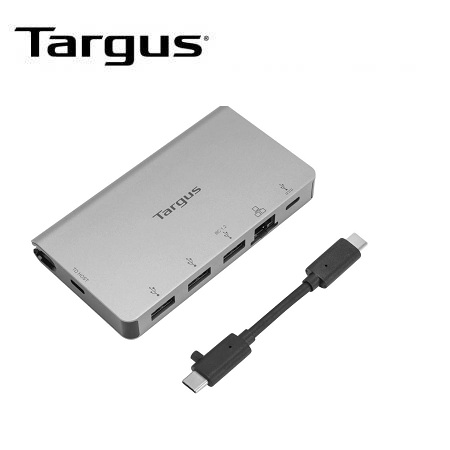 Z ADAPTADOR TARGUS USB-C MULTI-PORT ETHERNET 3XUSB WITH 100W POWER (ACA951USZ)