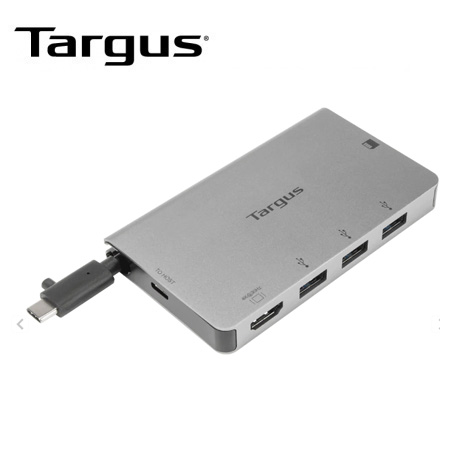 HUB USB-C TARGUS MULTI-PORT HDMI / MICRO SD / 3 USB (ACA963BT)