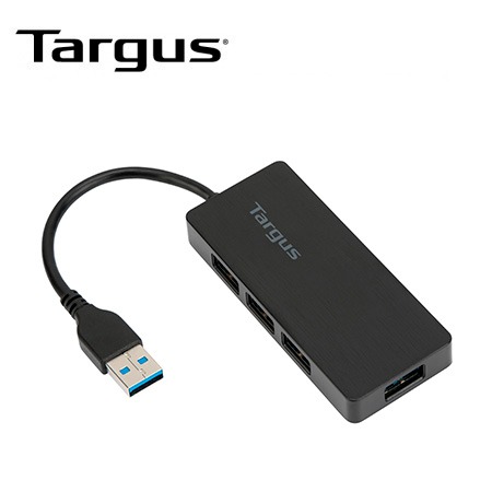 HUB USB TARGUS 4 PORT USB-A 3.0 BLACK (ACH124US)*
