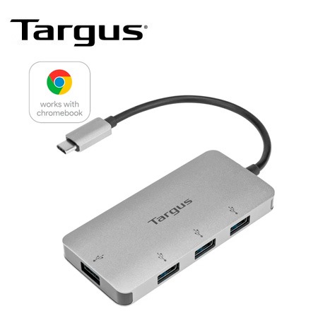 HUB USB-C TARGUS 4-PORT USB-A 3.0 GRAY (ACH226BT)
