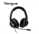 AUDIFONO C/MICROF. TARGUS AEH102TT USB-A 40MM OVER-EAR NOISE-CANCELLING MUTE BLACK (AEH102TTLP)
