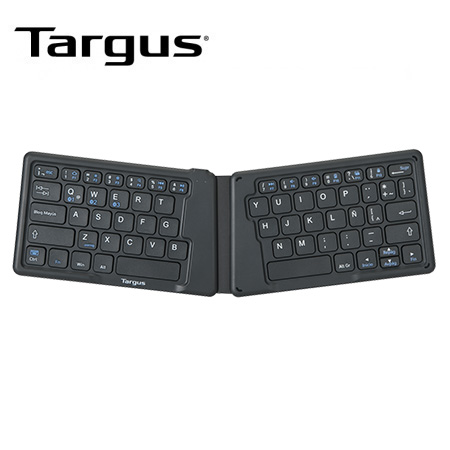 TECLADO TARGUS AKF003 MULTI-DISPOSITIVO ANTIMICROBIAL PLEGABLE BT SP BLACK (AKF003ES)