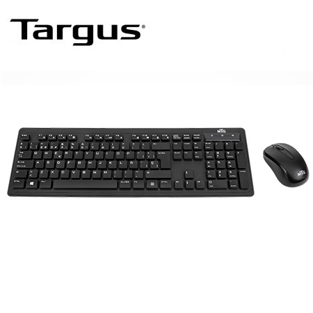 TECLADO + MOUSE MTG BY TARGUS WIRELESS SP BLACK (AKM615ESLA)