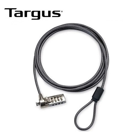 CABLE DE SEGURIDAD TARGUS DEFCON T-LOCK CLAVE 4 DIGITOS BOLSA (ASP61LA)