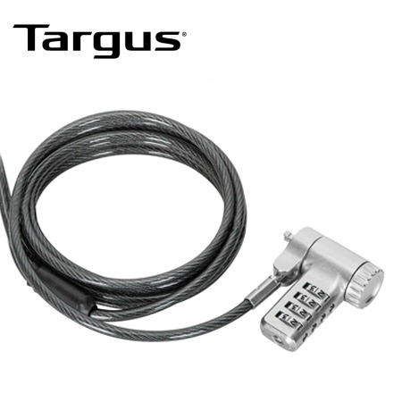 CABLE DE SEGURIDAD TARGUS DEFCON WITH ADAPTABLE LOCK HEAD (ASP96RGL)