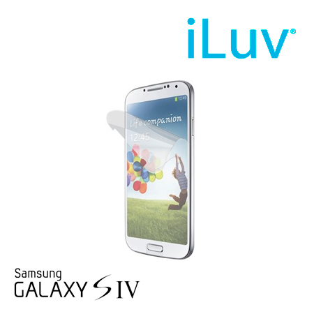 PROTECTOR DE PANTALLA ILUV P/GALAXY S4 CLEAR 2 PCS (PN SS4CLEF)