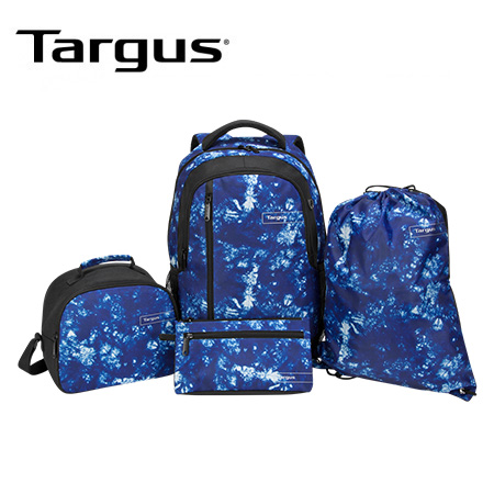 KIT MOCHILA SPORT TARGUS 15.6"+MORRAL+LONCHERA+ESTUCHE GALAXY BLUE  (PN BUS89101GL)