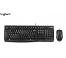 TECLADO LOGITECH + MOUSE MK120 USB SP BLACK (PN 920-004428)