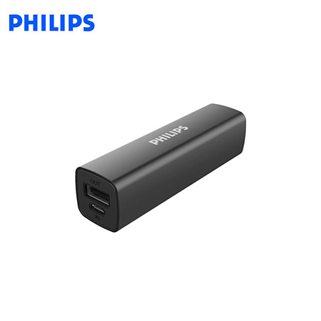 BATERIA PORTATIL PHILIPS DLP2605U USB 2600MAH BLACK (PN DLP2605U/10)*