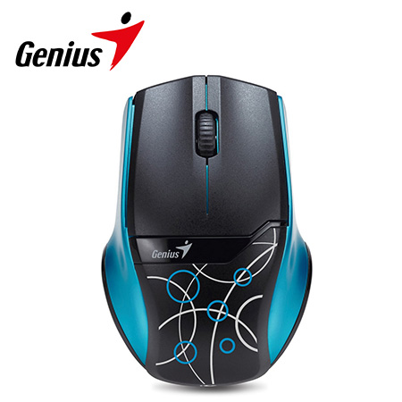 MOUSE GENIUS DX-7000X TATTOO WIRELESS USB BLUEEYE BLUE (PN 31030028102)